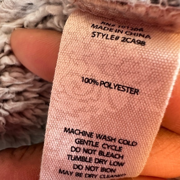 Soft Surroundings So Cozy Gray Vest Plush Sherpa
Fleece - Picture 9 of 11